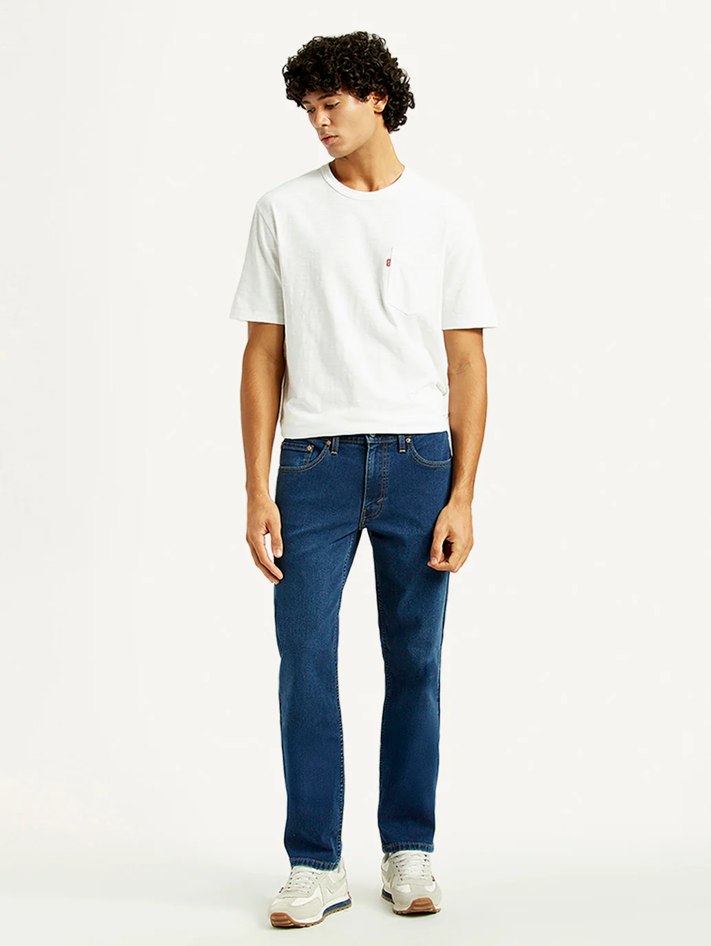 Men's 511 Dark Indigo Slim Fit Mid Rise Jeans - Image 2