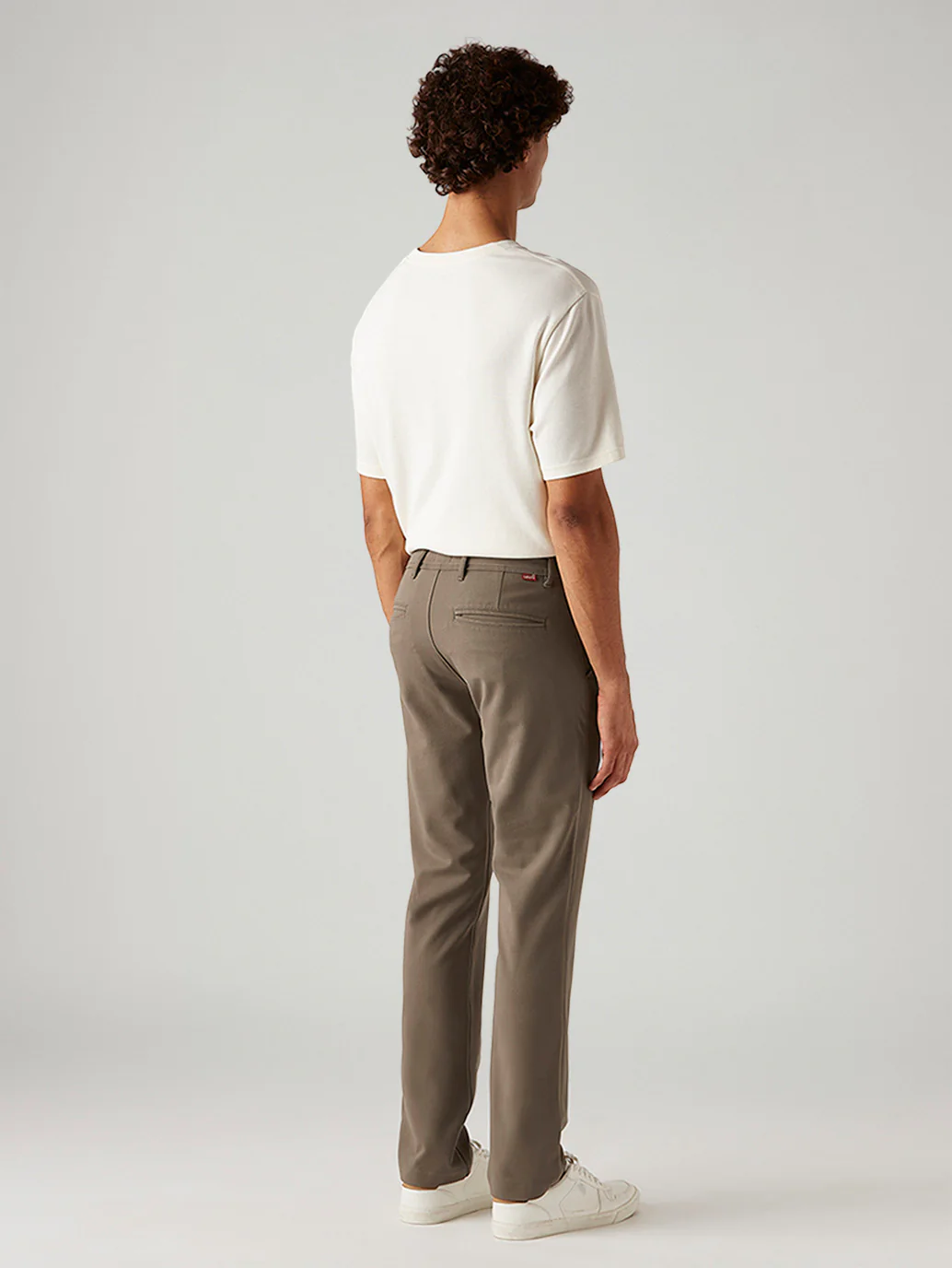 Men's 511 Taupe Slim Fit Mid Rise Tech Pant - Image 3