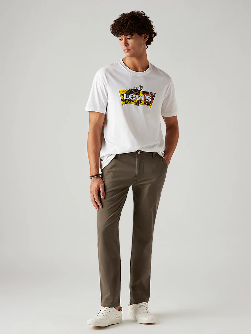 Men's 511 Taupe Slim Fit Hyper Stretch Chinos