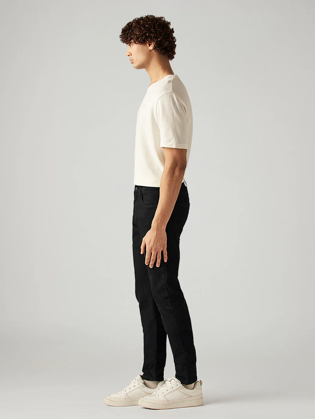 Men's 512 Black Slim Tapered Fit Mid Rise Jeans - Image 6