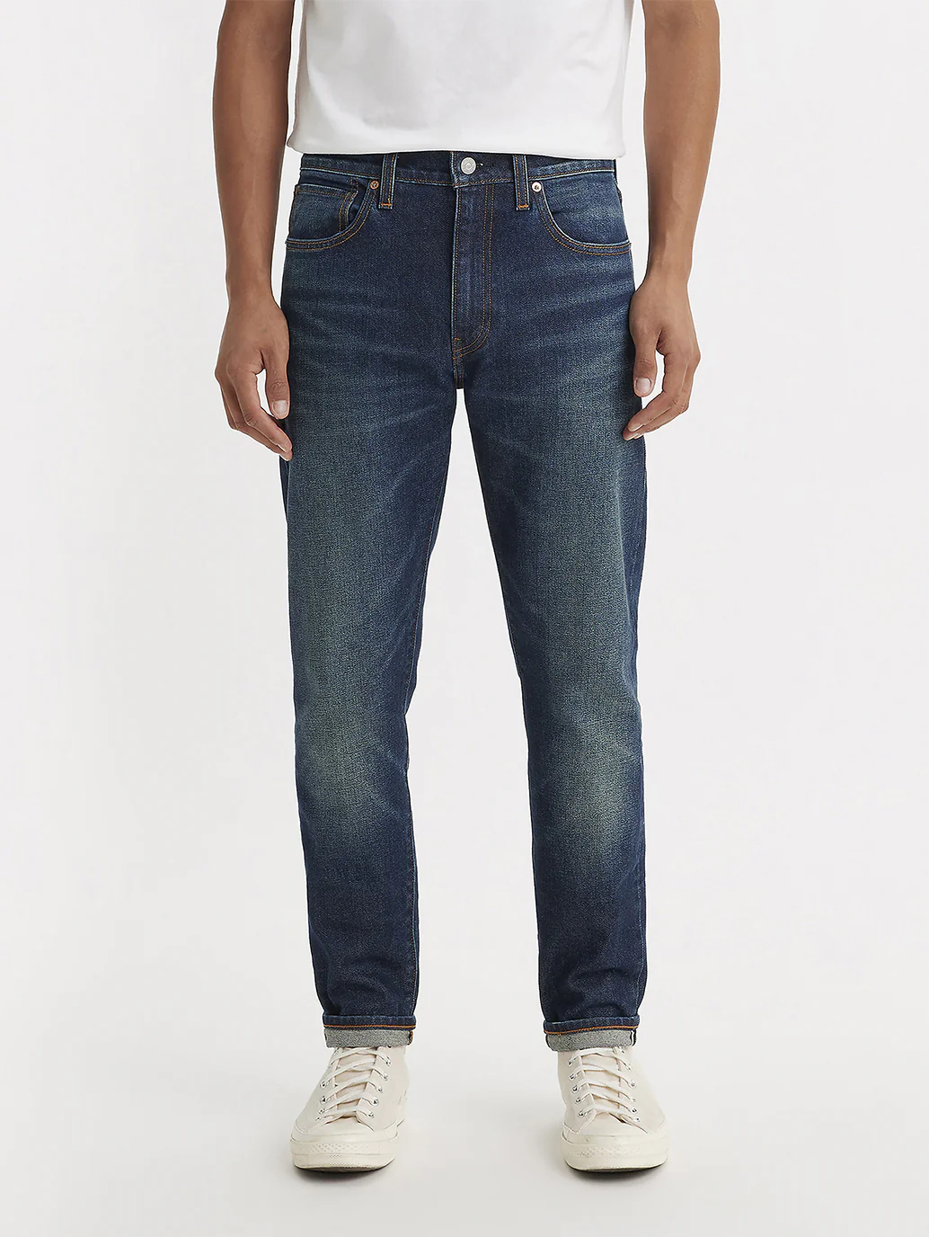 Men's 512 Blue Slim Tapered Fit Mid Rise Jeans - Image 2