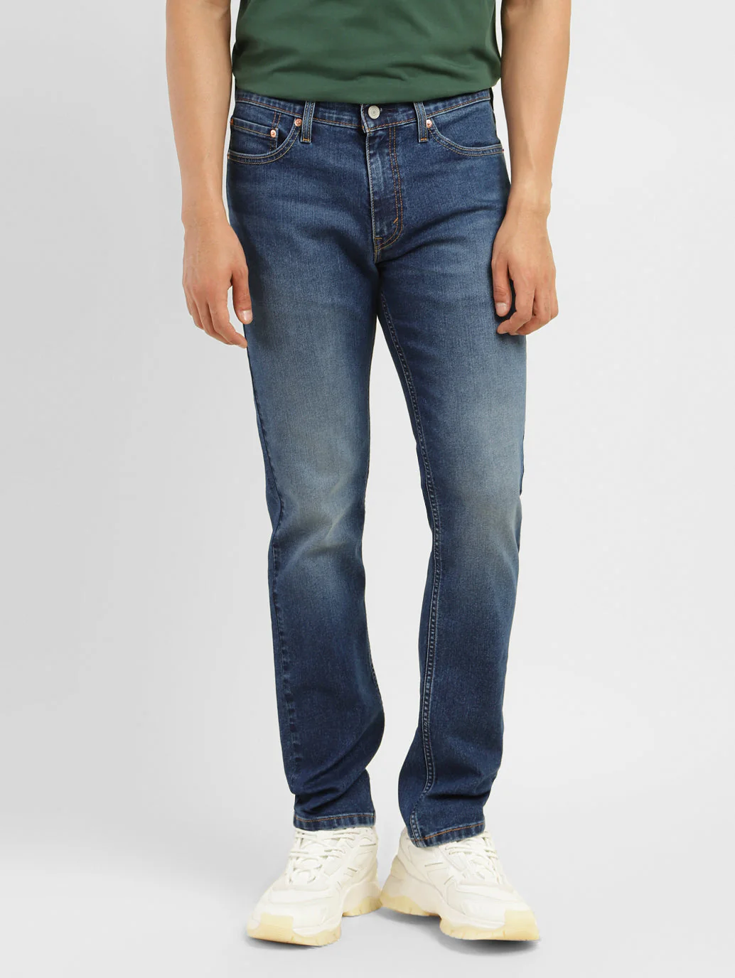 Men's 512 Blue Slim Tapered Fit Mid Rise Jeans - Image 2