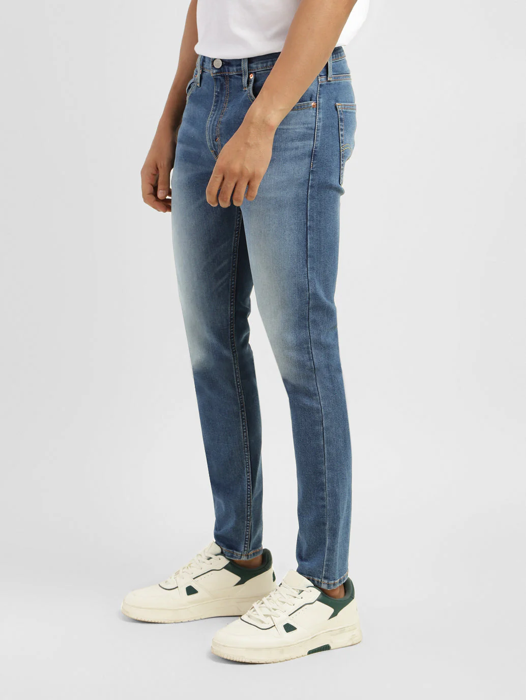 Men's 512 Indigo Slim Tapered Fit Mid Rise Jeans - Image 3