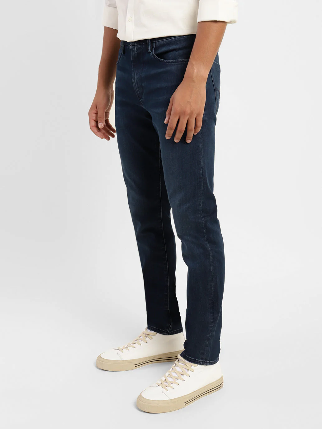Men's Redloop 512 Blue Slim Tapered Fit Mid Rise Jeans - Image 3