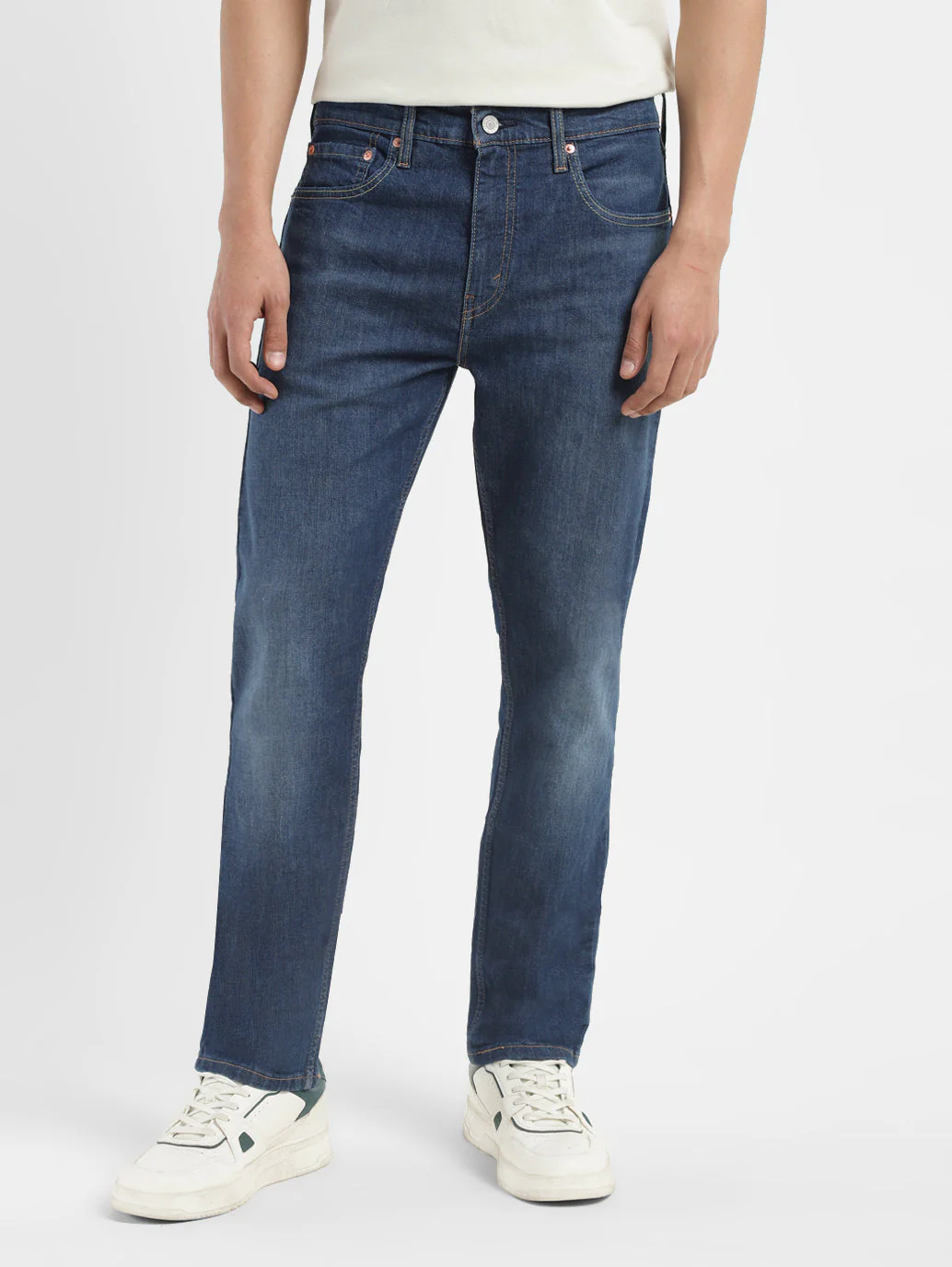 Men's 512 Blue Slim Tapered Fit Mid Rise Jeans - Image 2