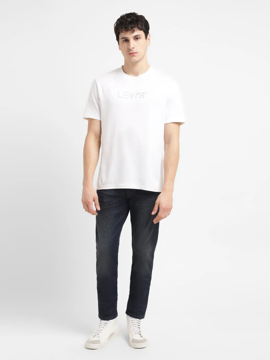 Men's 512 Dark Indigo Slim Tapered Fit Mid Rise Jeans - Image 8