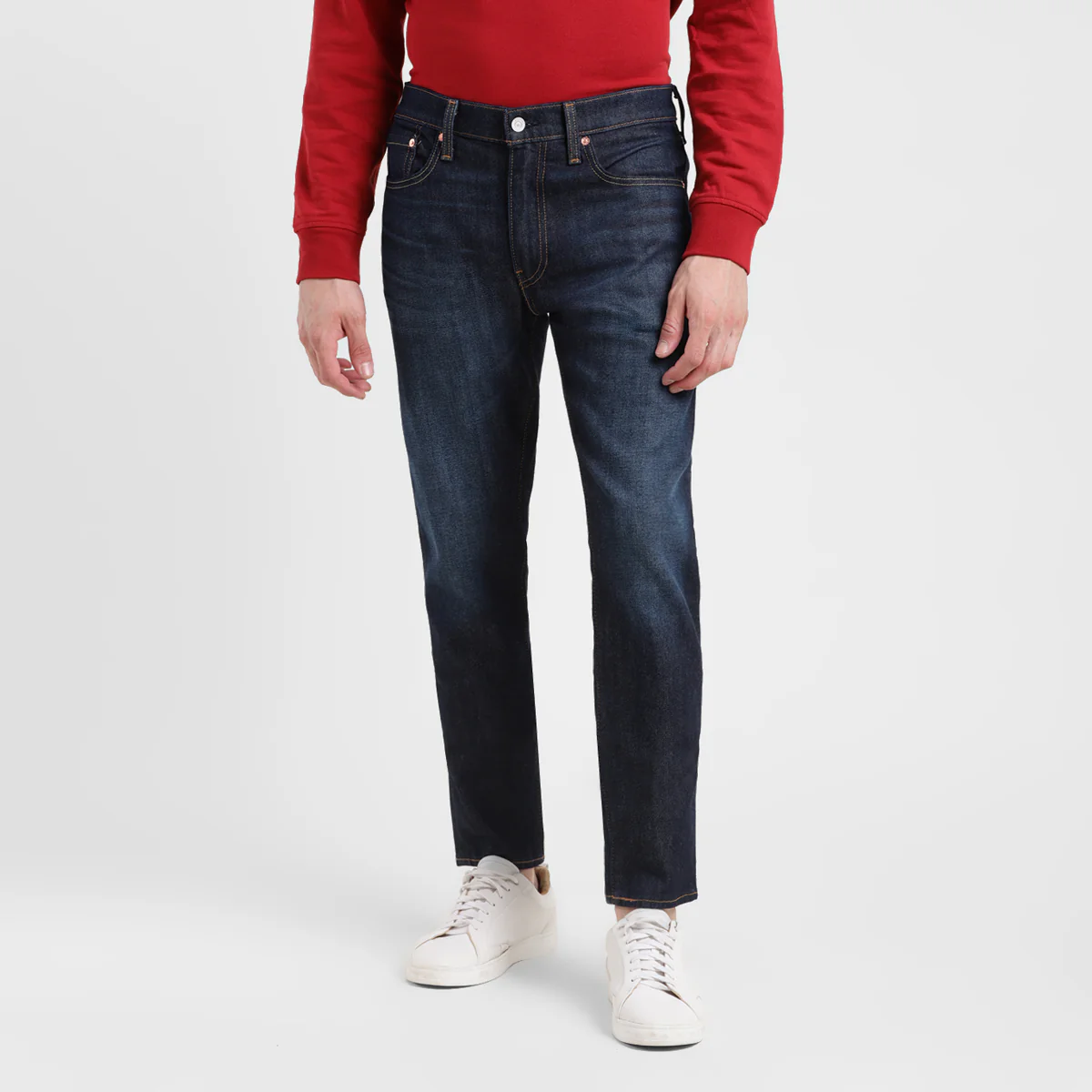 Men's 512 Blue Slim Tapered Fit Mid Rise Jeans - Image 2