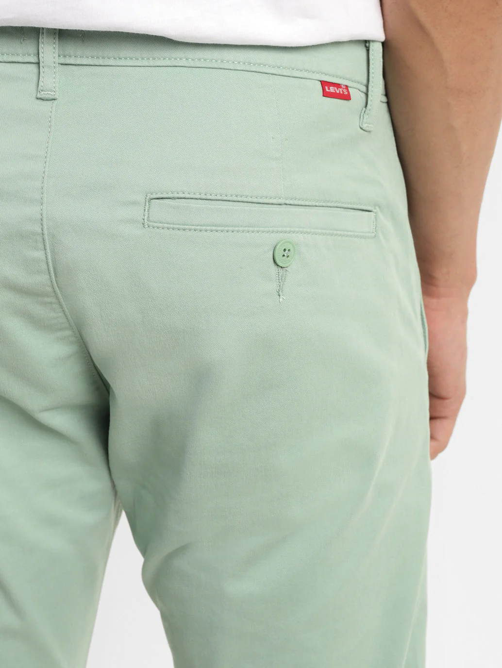 Men's 512 Green Slim Tapered Fit Chinos - Image 6
