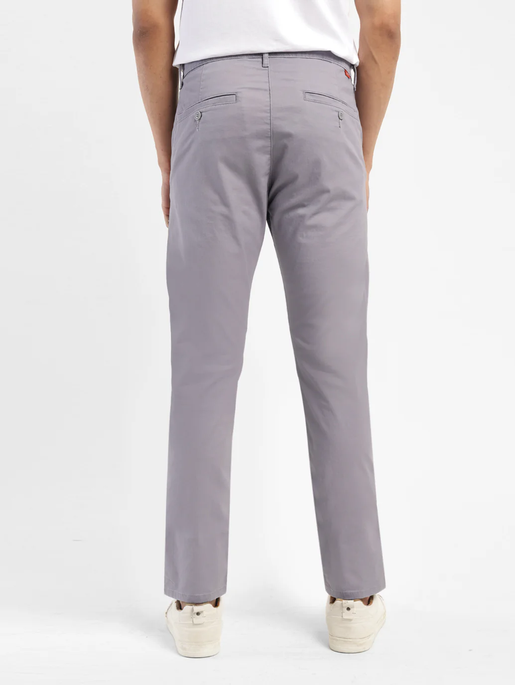Men's 512 Grey Slim Tapered Fit Chinos - Image 3