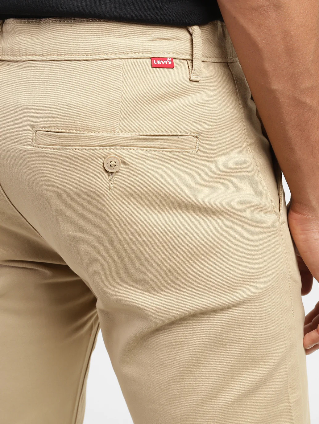 Men's 512 Beige Slim Tapered Fit Chinos - Image 11