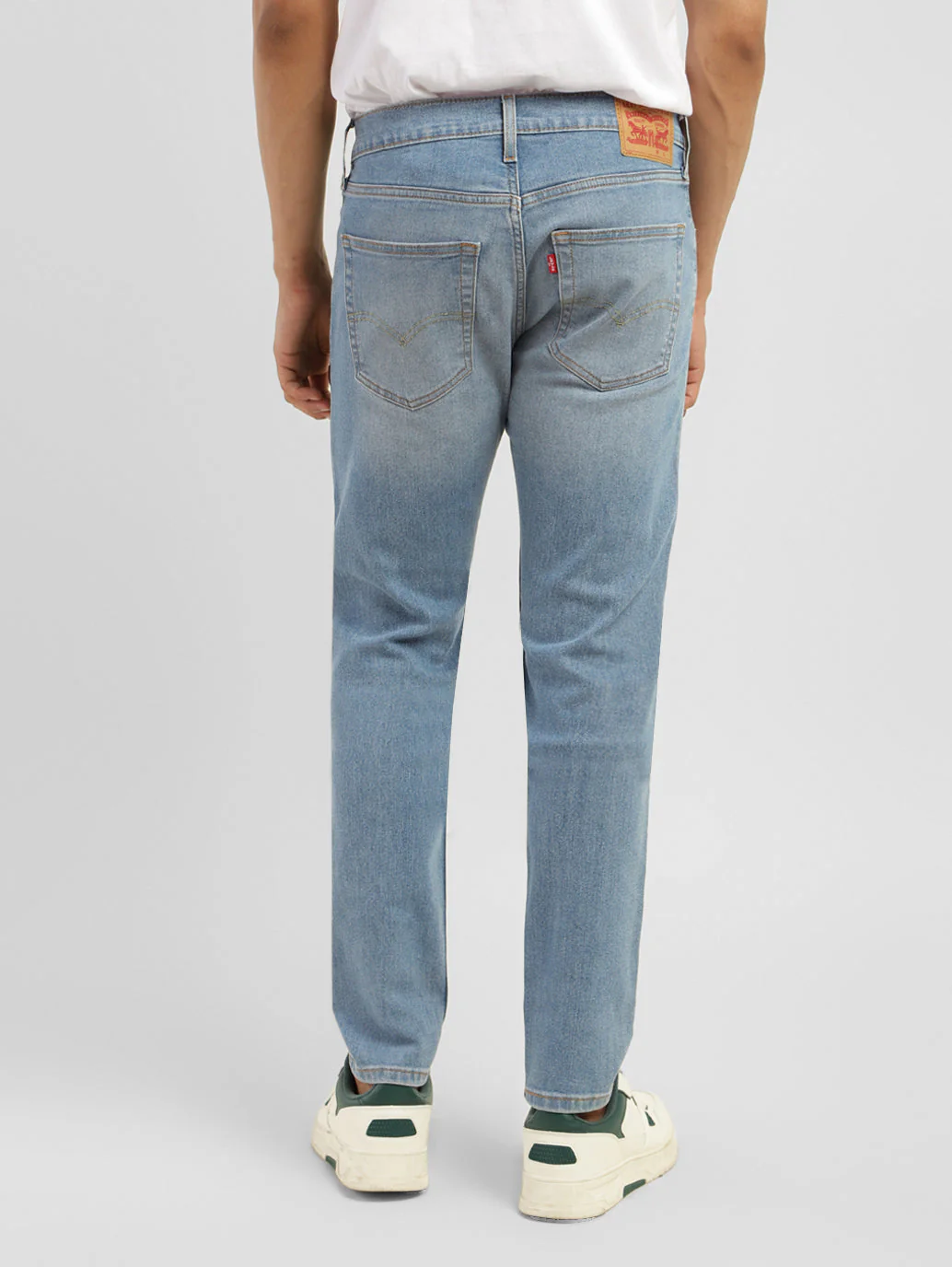 Men's 512 Blue Slim Tapered Fit Mid Rise Jeans - Image 3