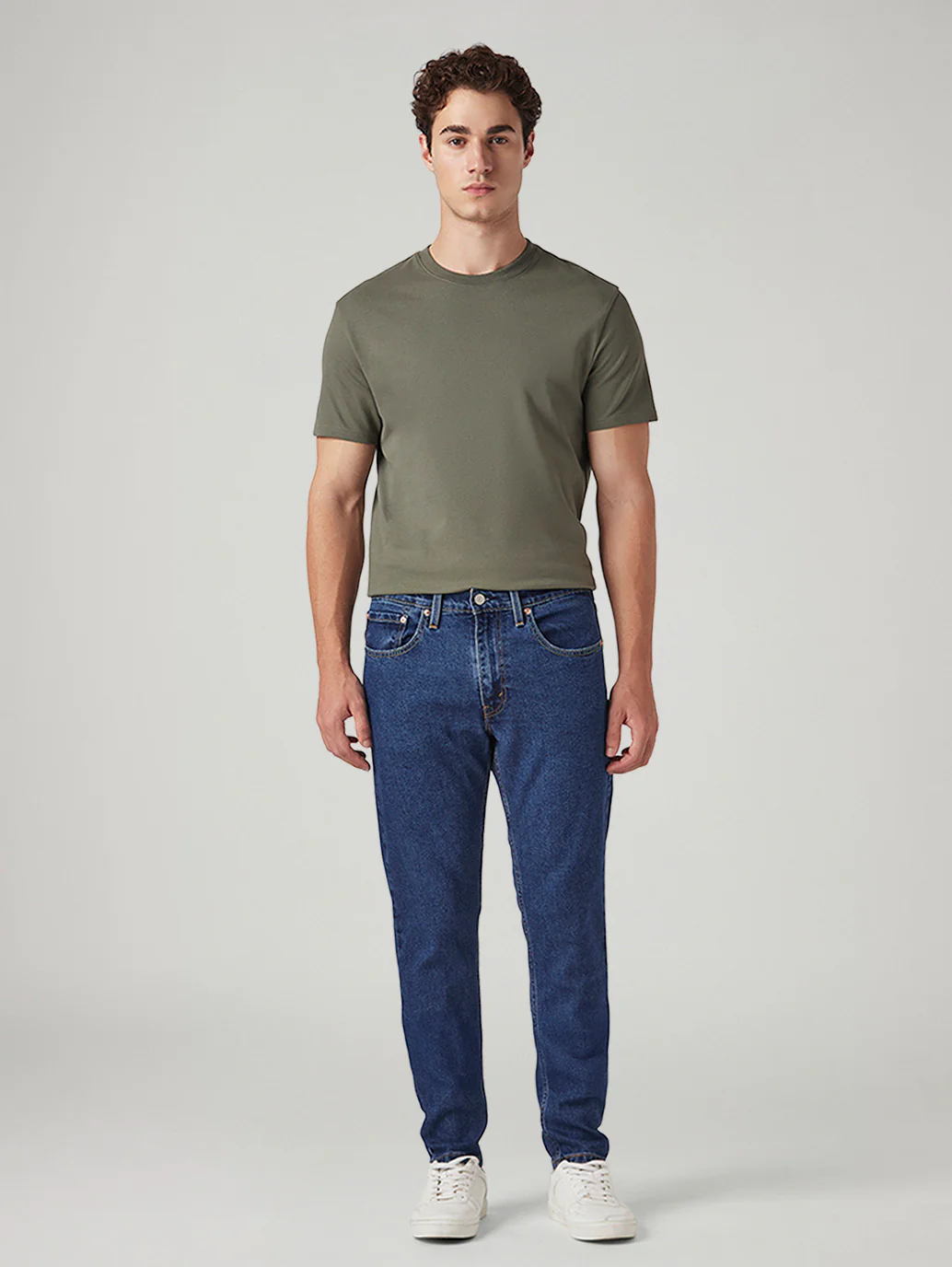 Mens 512 Mid Rise Slim Tapered Fit Cotton Stretch Blend Jeans - Image 2