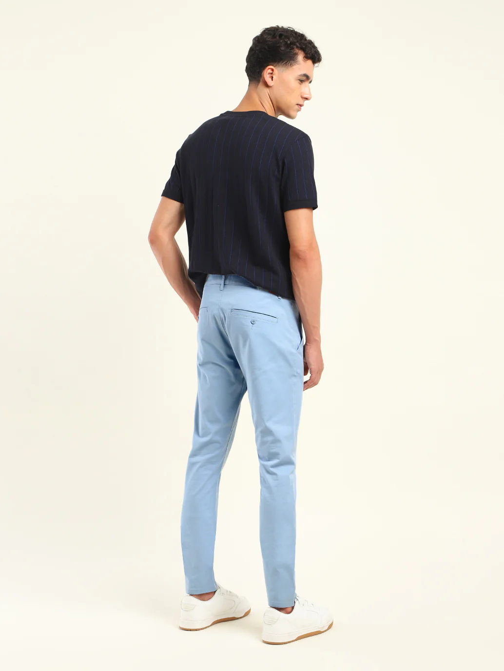 Men's 512 Slim Tapered Fit Blue Chinos - Image 3