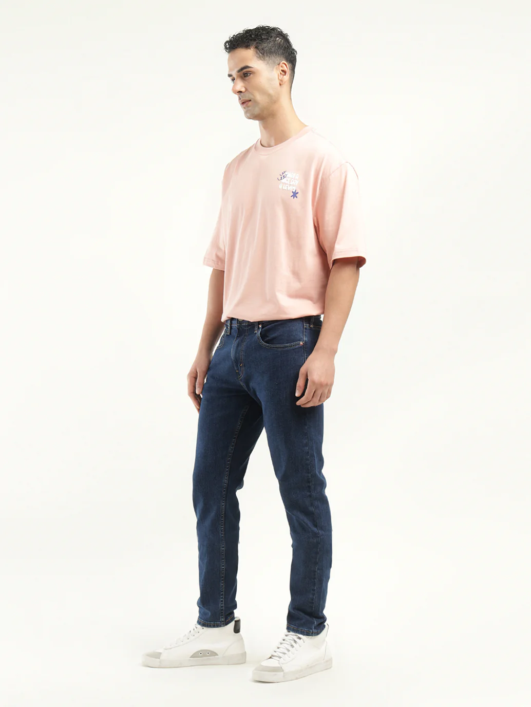 Men's 512 Indigo Slim Tapered Fit Mid Rise Jeans - Image 6
