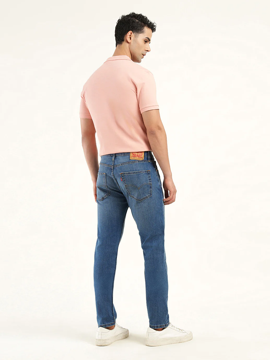 Men's 512 Indigo Slim Tapered Fit Mid Rise Jeans - Image 5