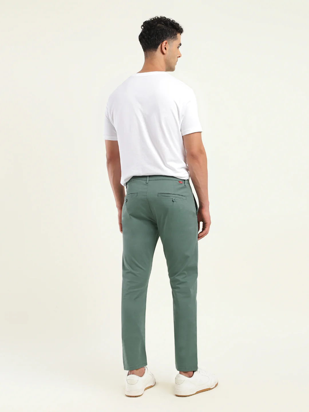 Men's 512 Slim Tapered Fit Light Green Chinos - Image 3