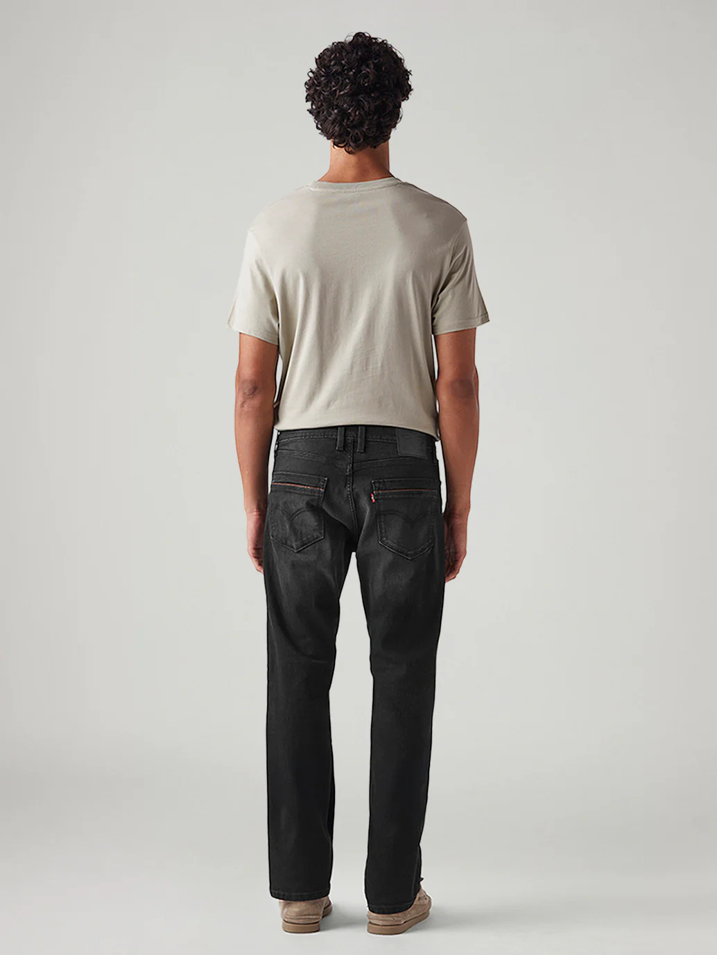 Men's 513 Charcoal Grey Slim Straight Fit Mid Rise Jeans - Image 4