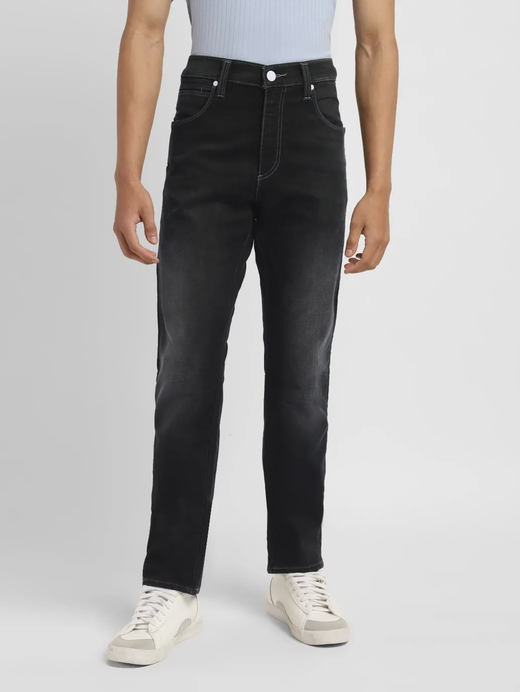 Men's 513 Grey Slim Straight Fit Mid Rise Jeans - Image 2