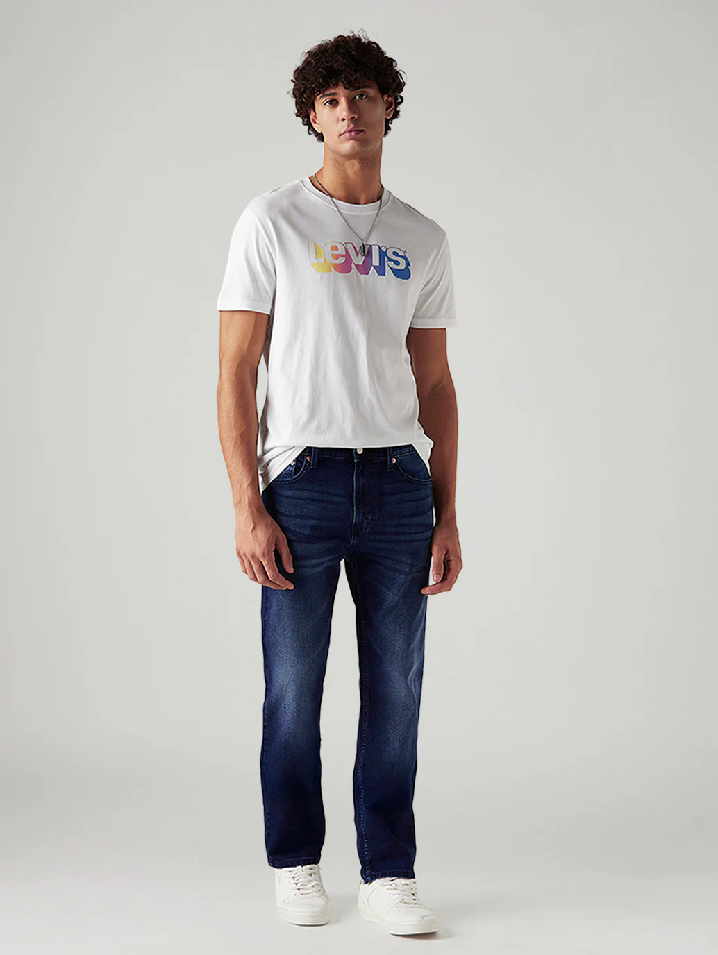 Men's 513 Dark Indigo Slim Straight Fit Mid Rise Jeans