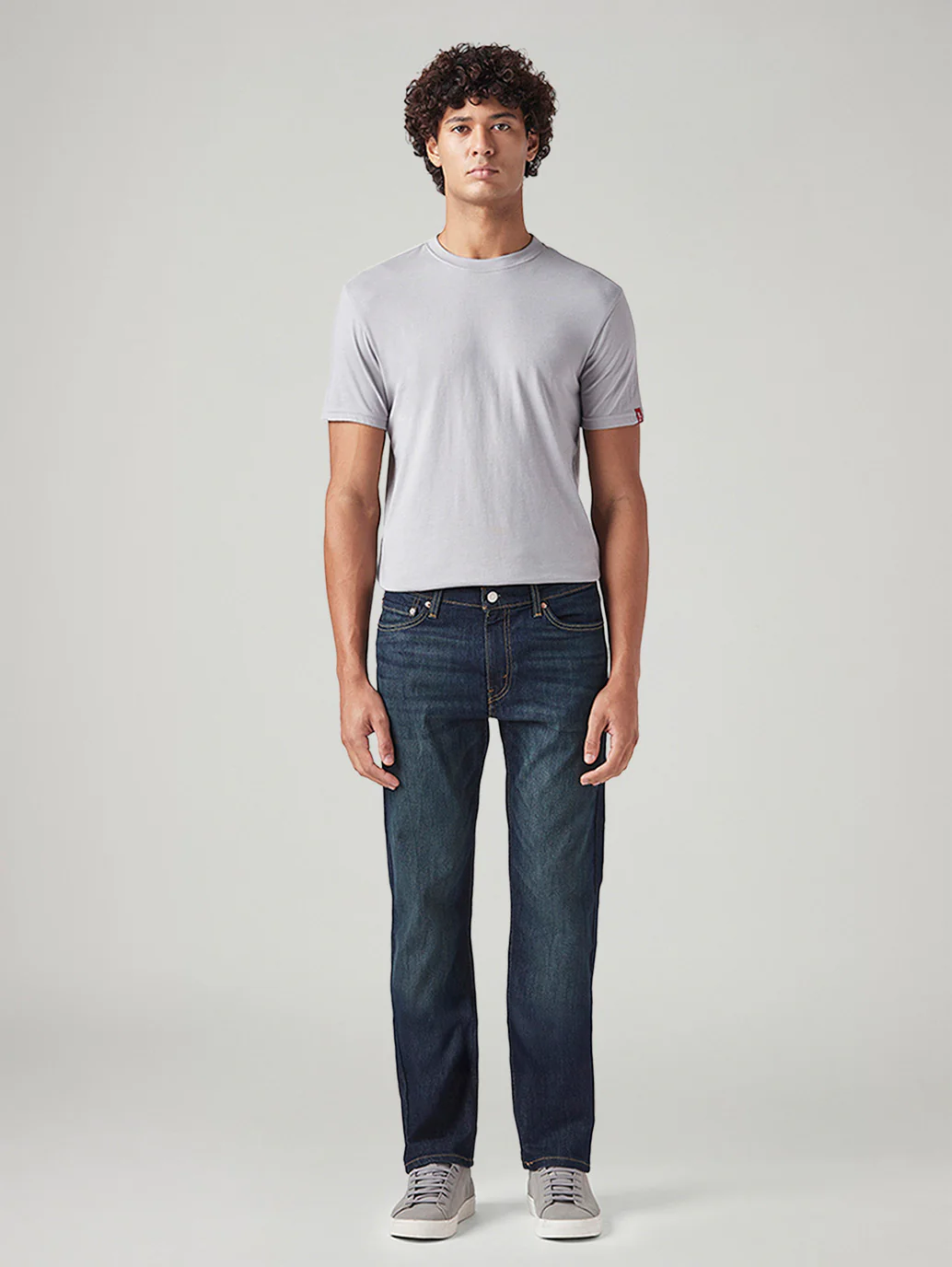 Men's 513 Dark Indigo Slim Straight Fit Mid Rise Tinted Jeans - Image 2
