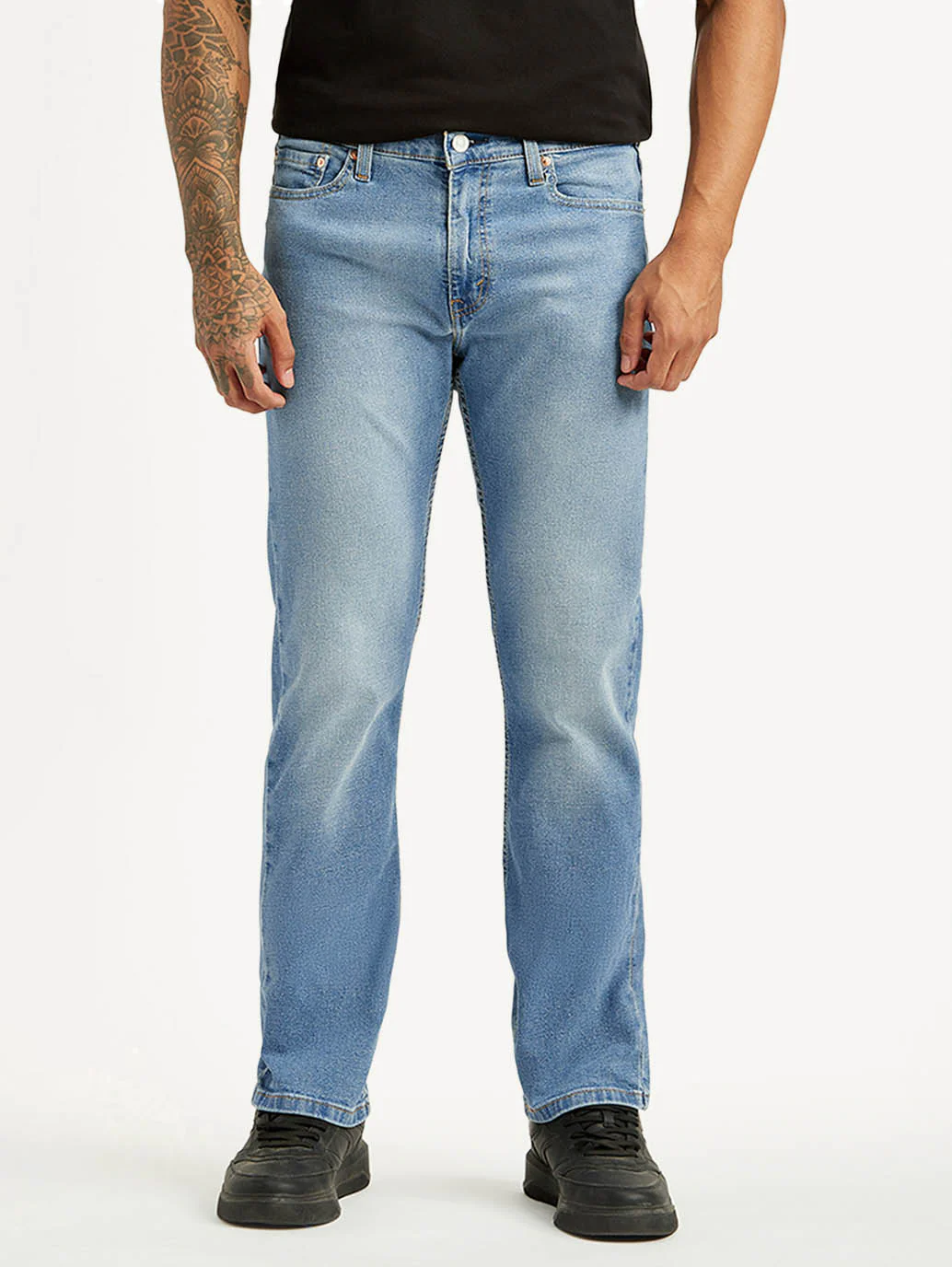 Men's 513 Light Indigo Slim Tapered Fit Mid Rise Jeans - Image 3