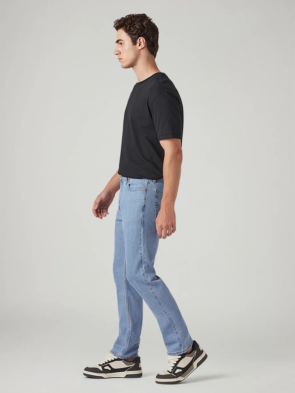 Mens 513 Mid Rise Slim Straight Fit Cotton Stretch Blend Jeans - Image 6