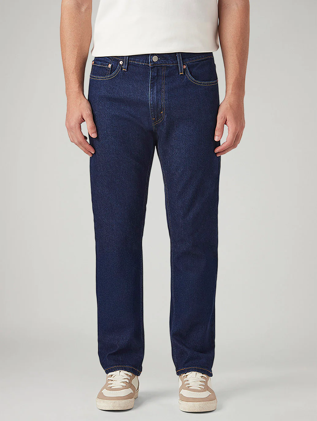 Mens 513 Mid Rise Slim Straight Fit Cotton Stretch Blend Jeans - Image 3