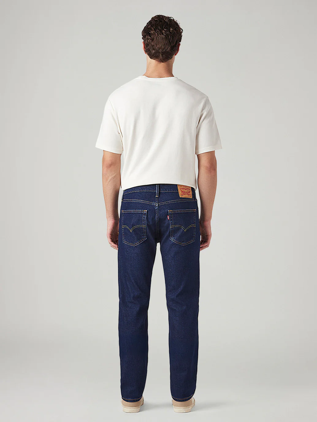 Mens 513 Mid Rise Slim Straight Fit Cotton Stretch Blend Jeans - Image 4