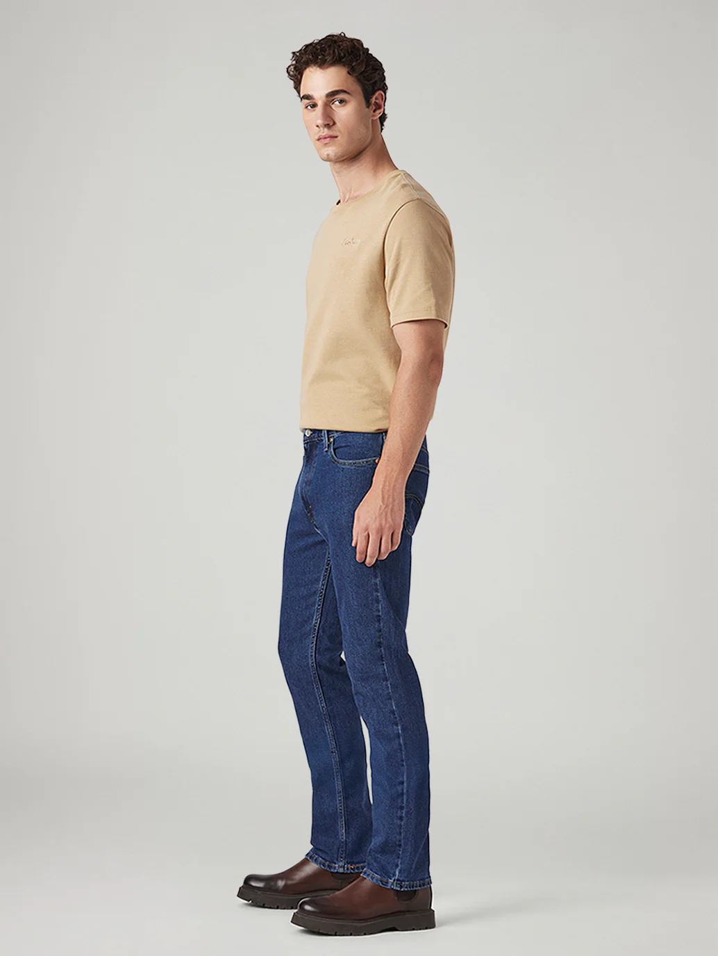 Mens 513 Mid Rise Slim Straight Fit Cotton Stretch Blend Jeans - Image 6