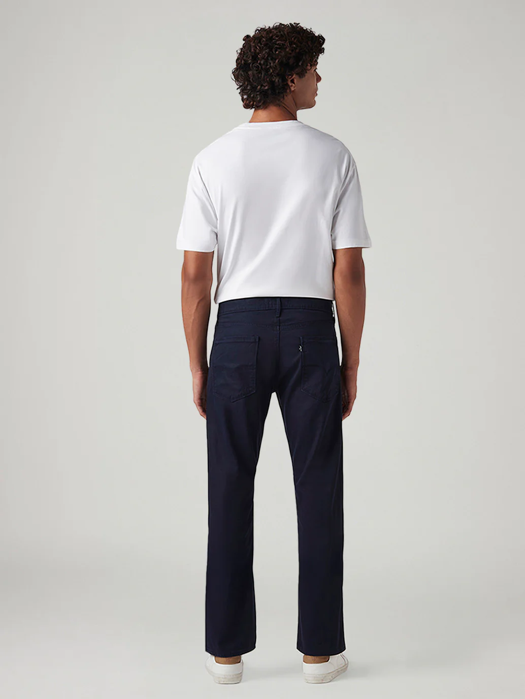 Men's 513 Navy Slim Straight Fit Mid Rise Chinos - Image 4