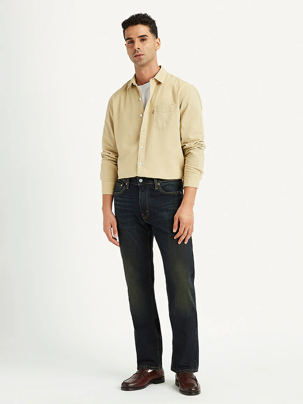 Men's 511 Black Slim Fit Mid Rise Jeans - Image 3