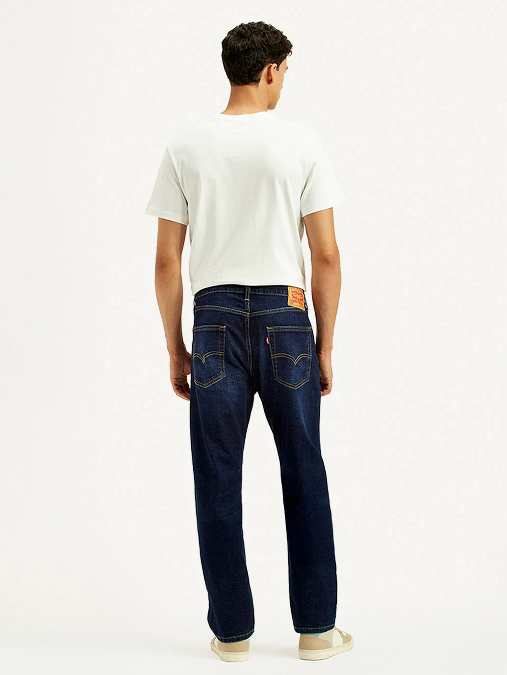 Men's 513 Indigo Slim Straight Fit Mid Rise Jeans - Image 5