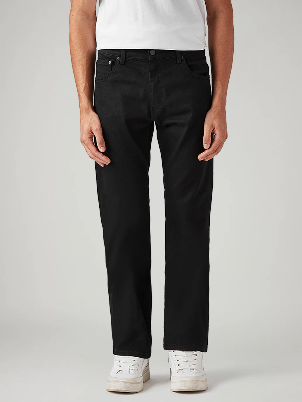 Men's 517 Black Bootcut Fit Mid Rise Jeans - Image 2