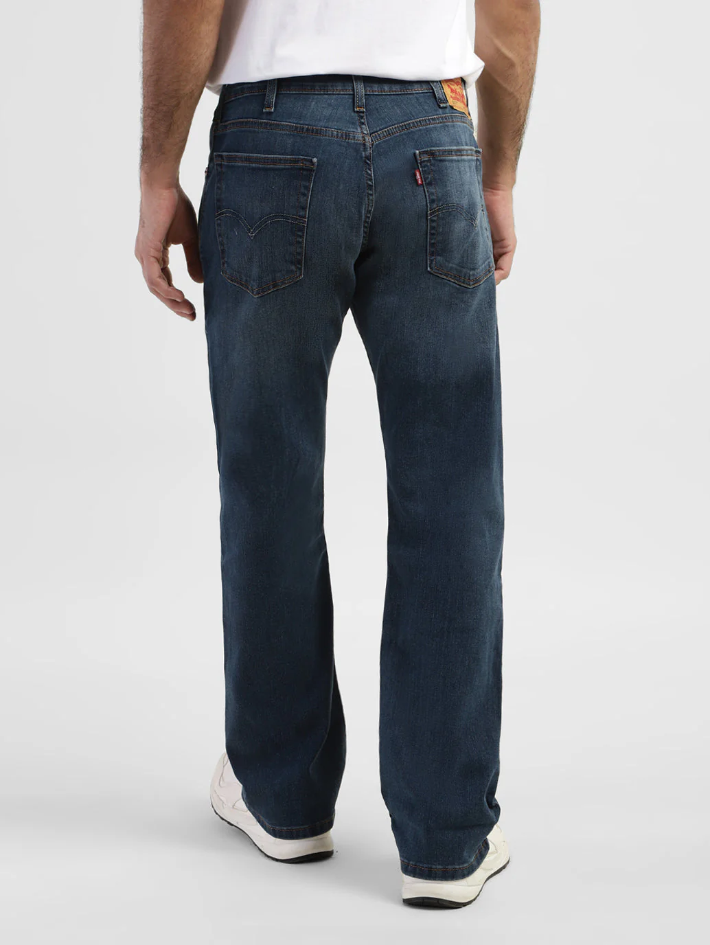 Men's 517 Blue Bootcut Fit Mid Rise Jeans - Image 3