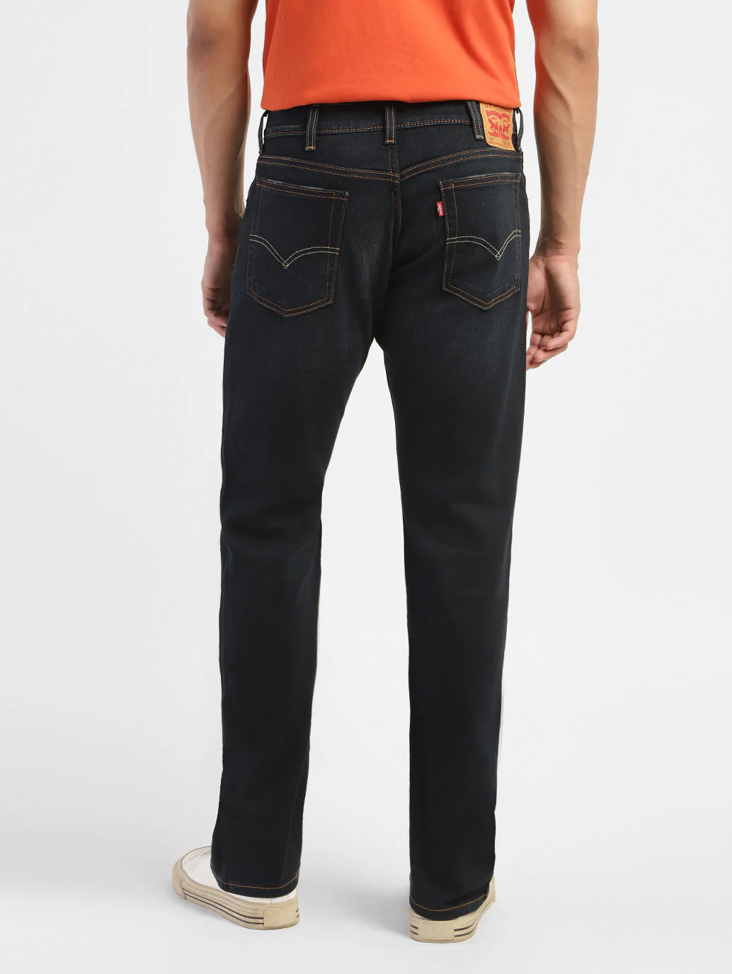 Men's 517 Blue Bootcut Fit Mid Rise Jeans - Image 3