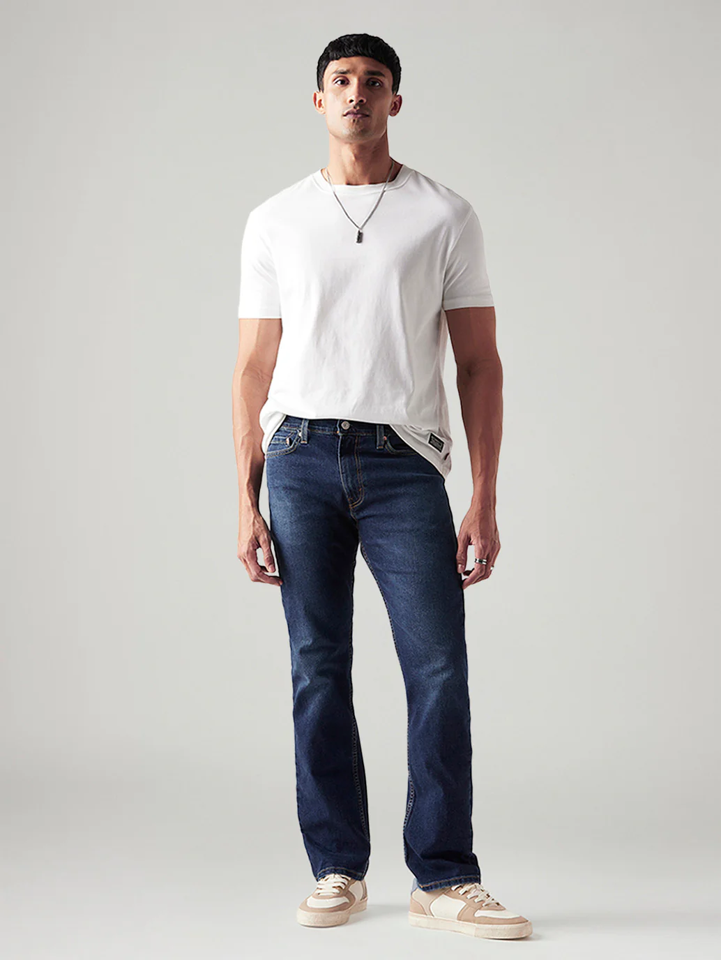 Men's 517 Dark Indigo Bootcut Fit Mid Rise Jeans