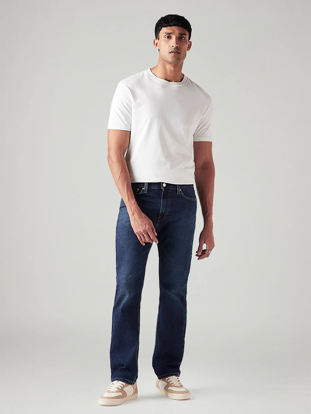 Men's 517 Dark Indigo Bootcut Fit Mid Rise Jeans - Image 2