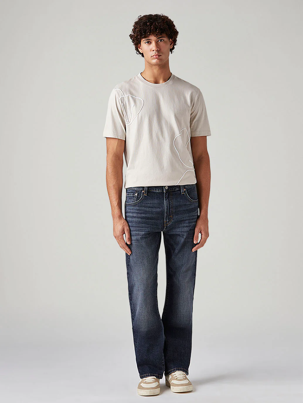 Men's 517 Med Indigo Bootcut Fit Mid Rise Jeans