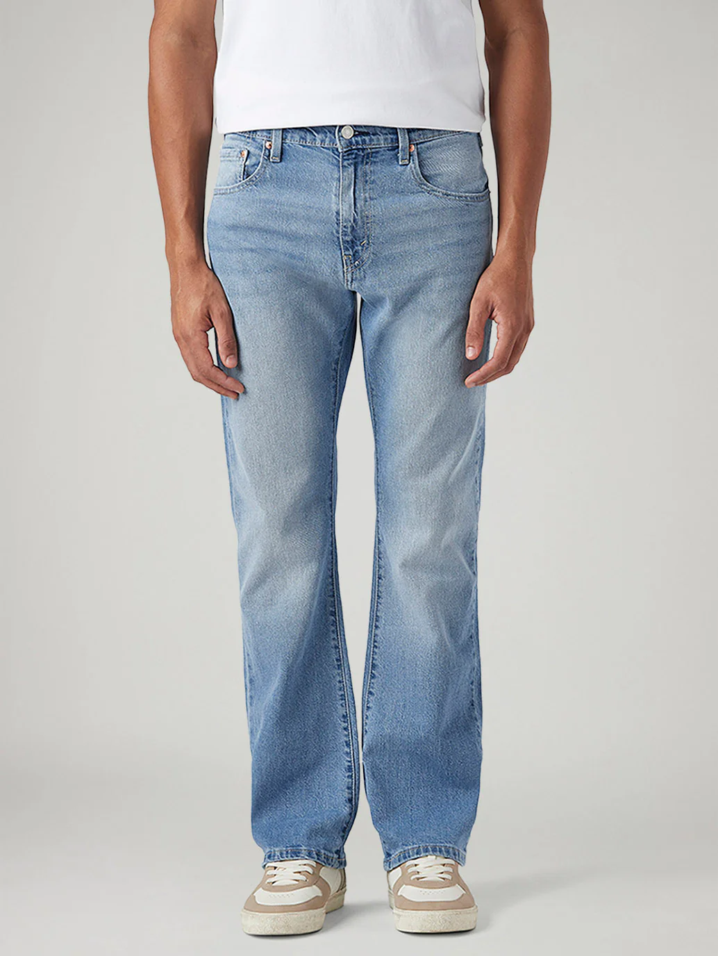 Men's 517 Light Blue Bootcut Fit Mid Rise Jeans - Image 2