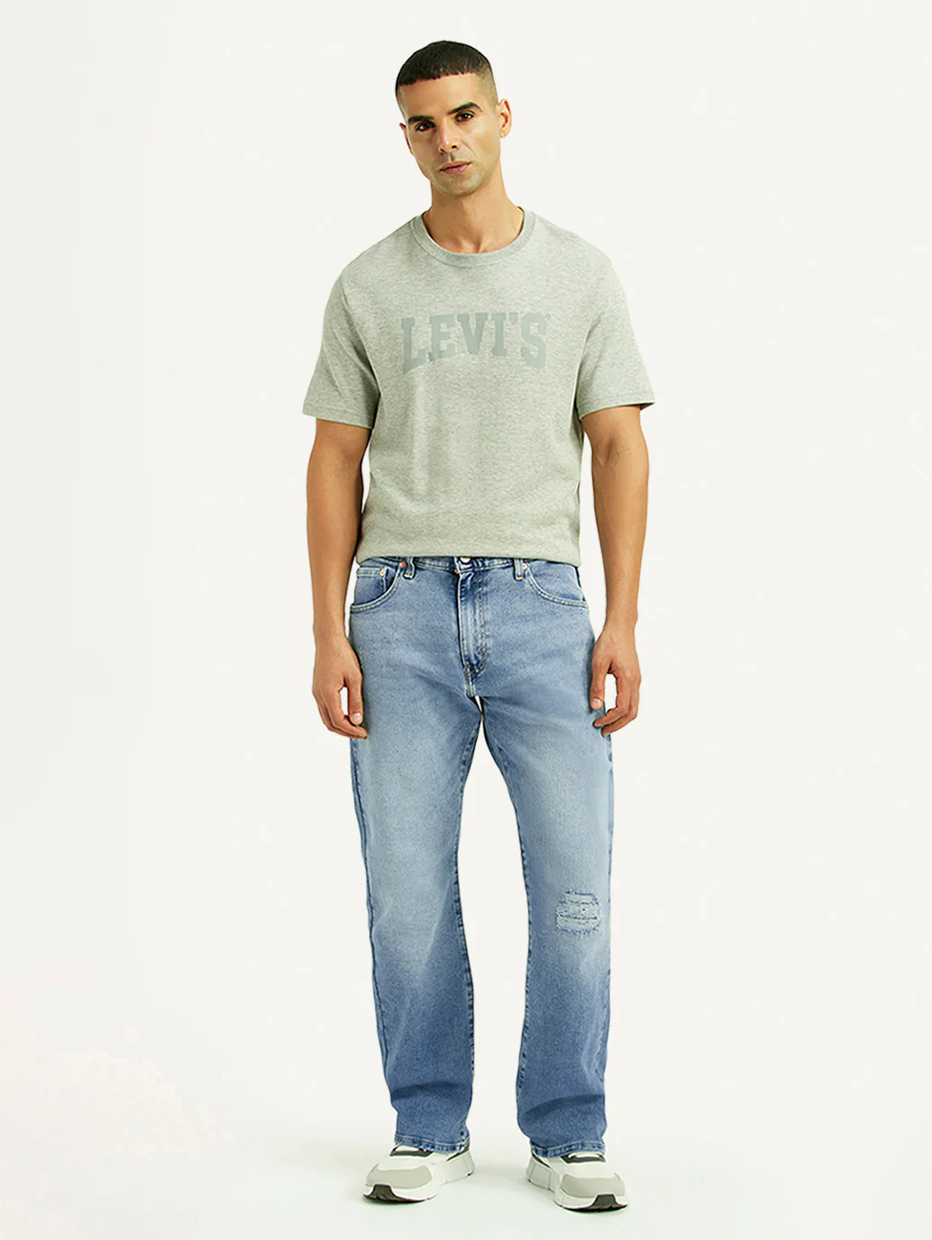 Men's 517 Light Blue Bootcut Fit Mid Rise Jeans - Image 2
