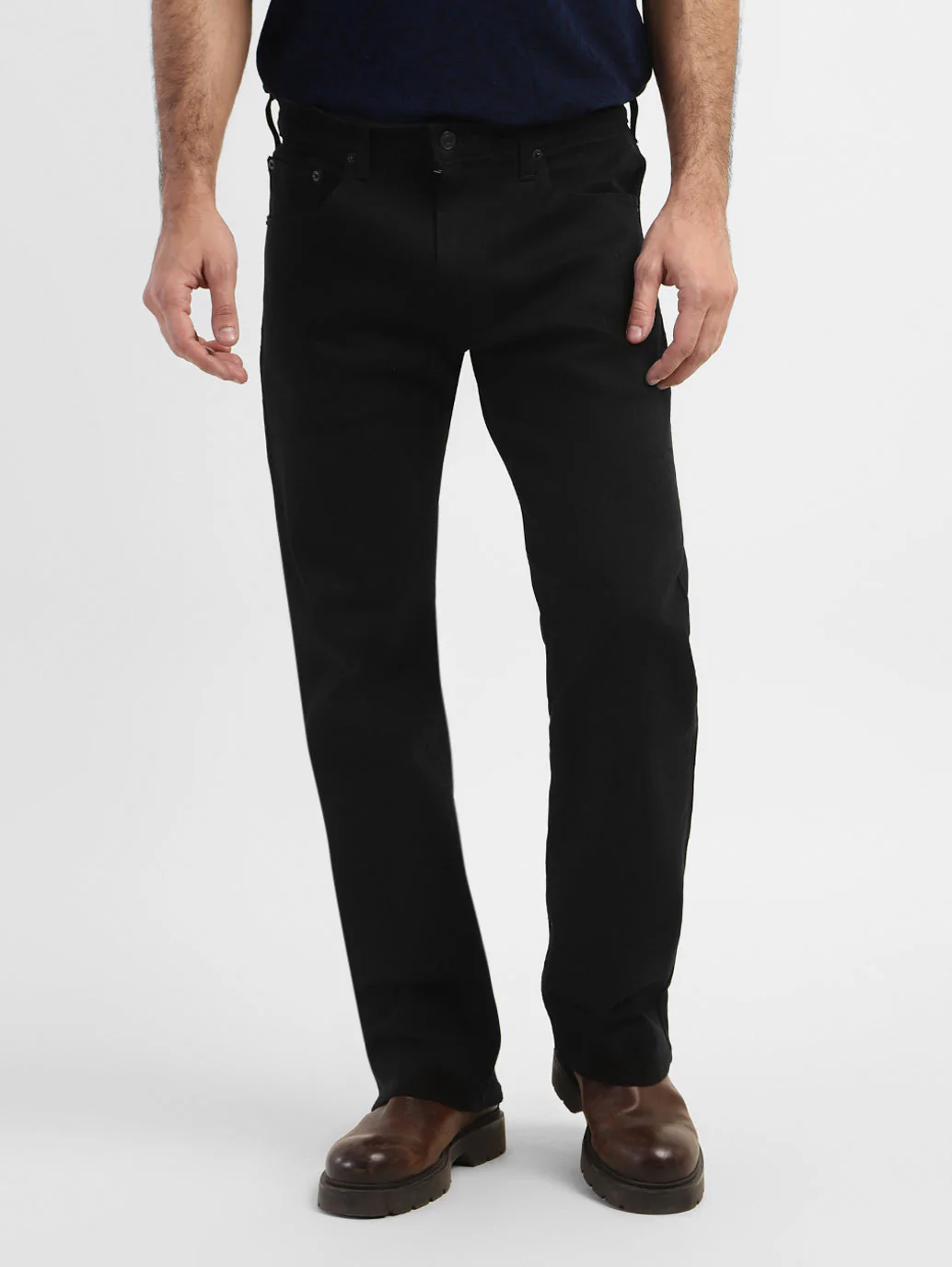 Men's 517 Black Bootcut Fit Mid Rise Jeans - Image 2