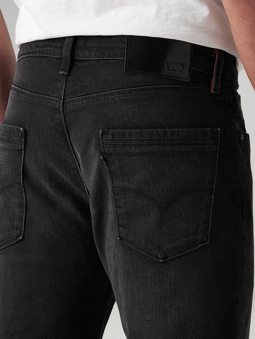 Men's 527 Black Bootcut Fit Mid Rise Redloop Jeans - Image 6