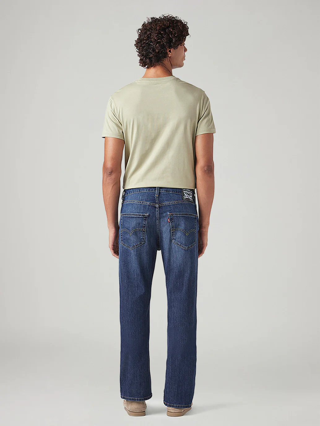 Men's 527 Dark Indigo Bootcut Fit Mid Rise Jeans - Image 4