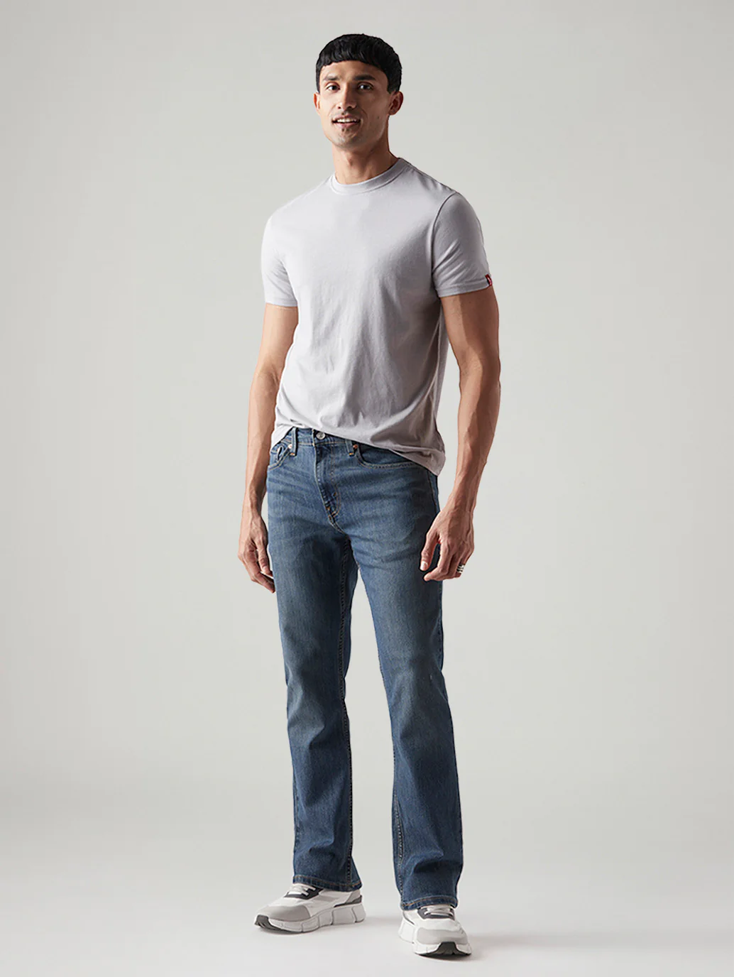 Men's 527 Dark Indigo Bootcut Fit Mid Rise Tinted Jeans