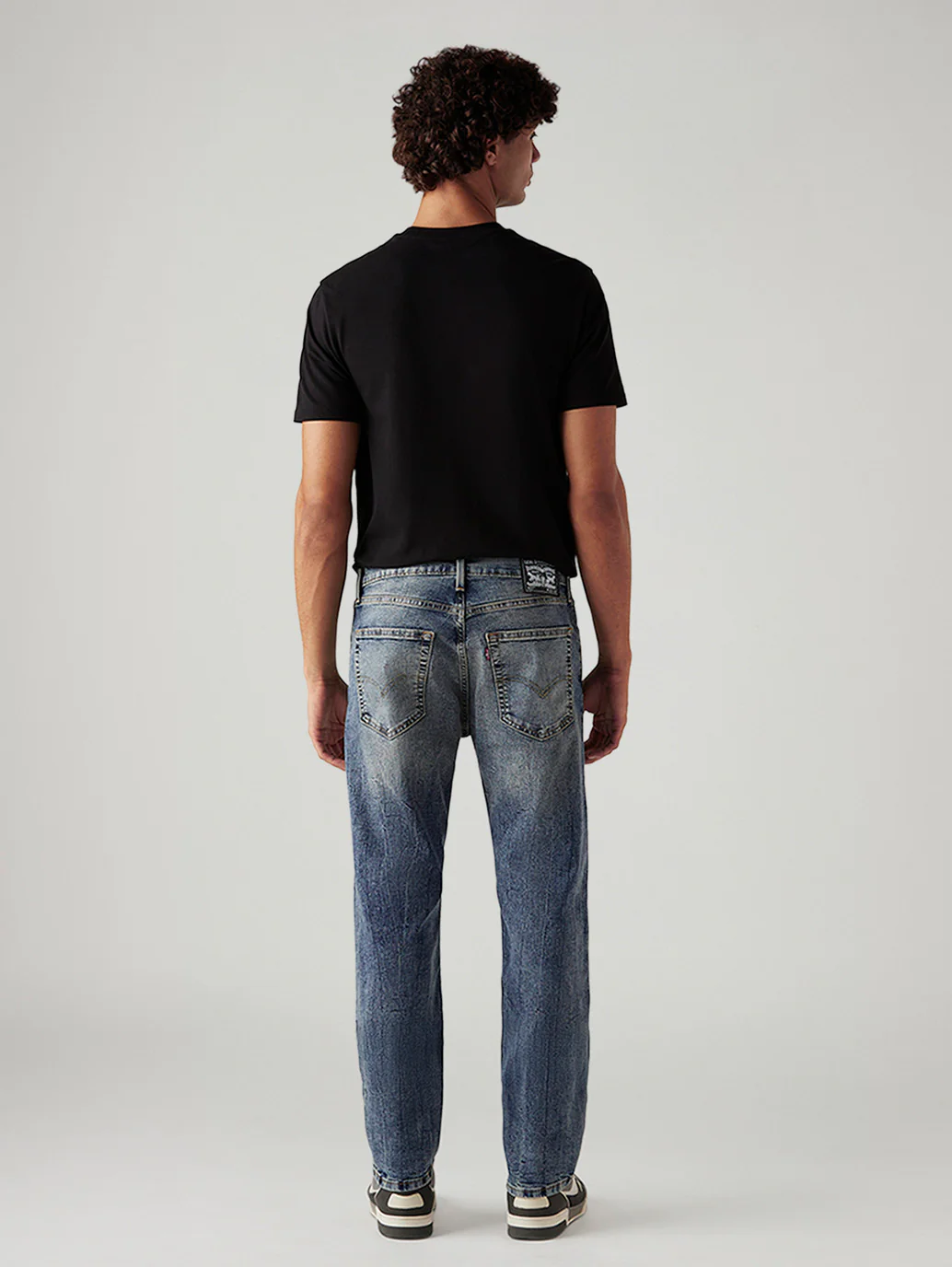 Men's Tinted 527 Med Indigo Bootcut Mid Rise Jeans - Image 5