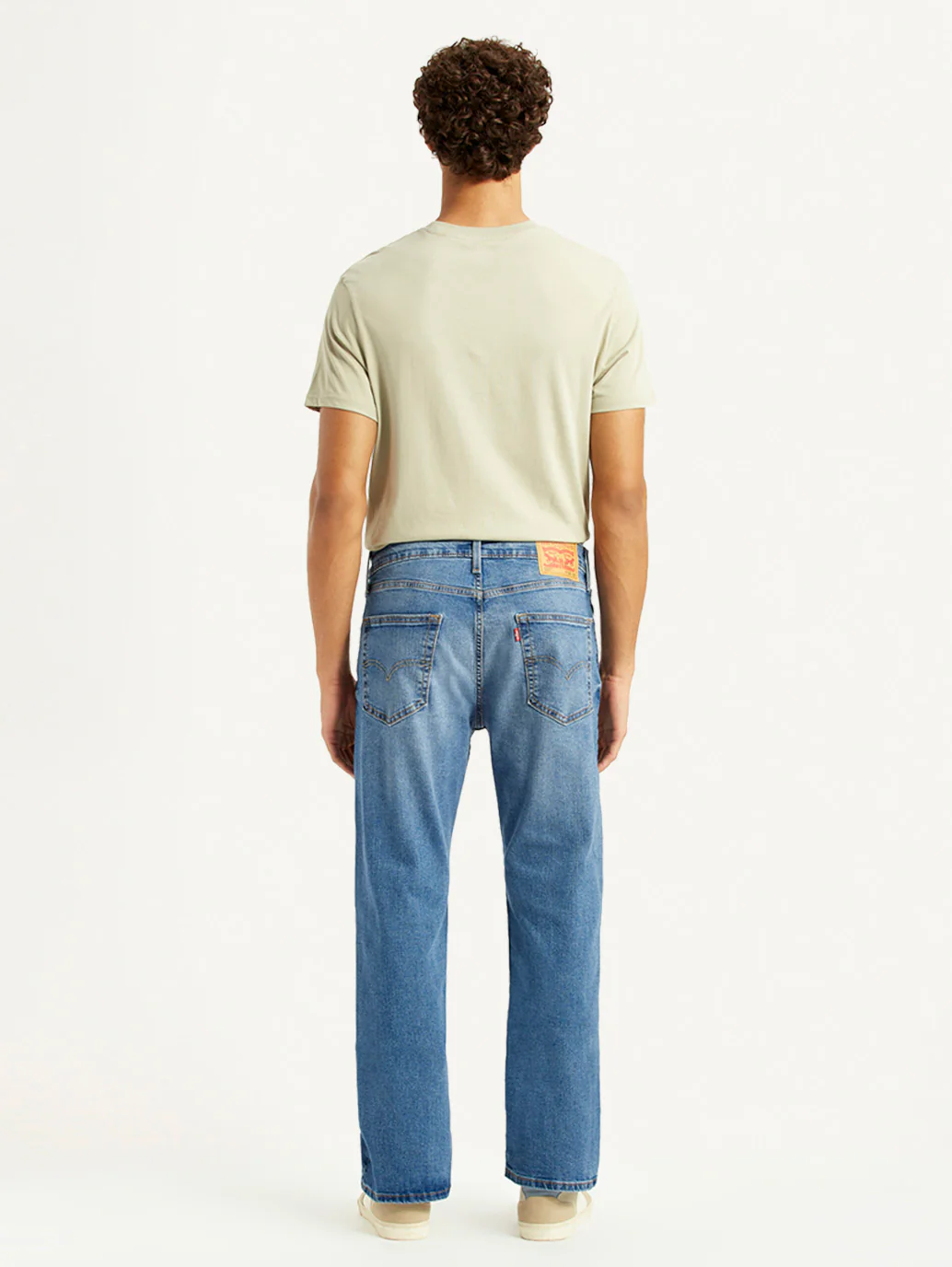 Men's 527 Med Indigo Bootcut Fit Mid Rise Jeans - Image 3