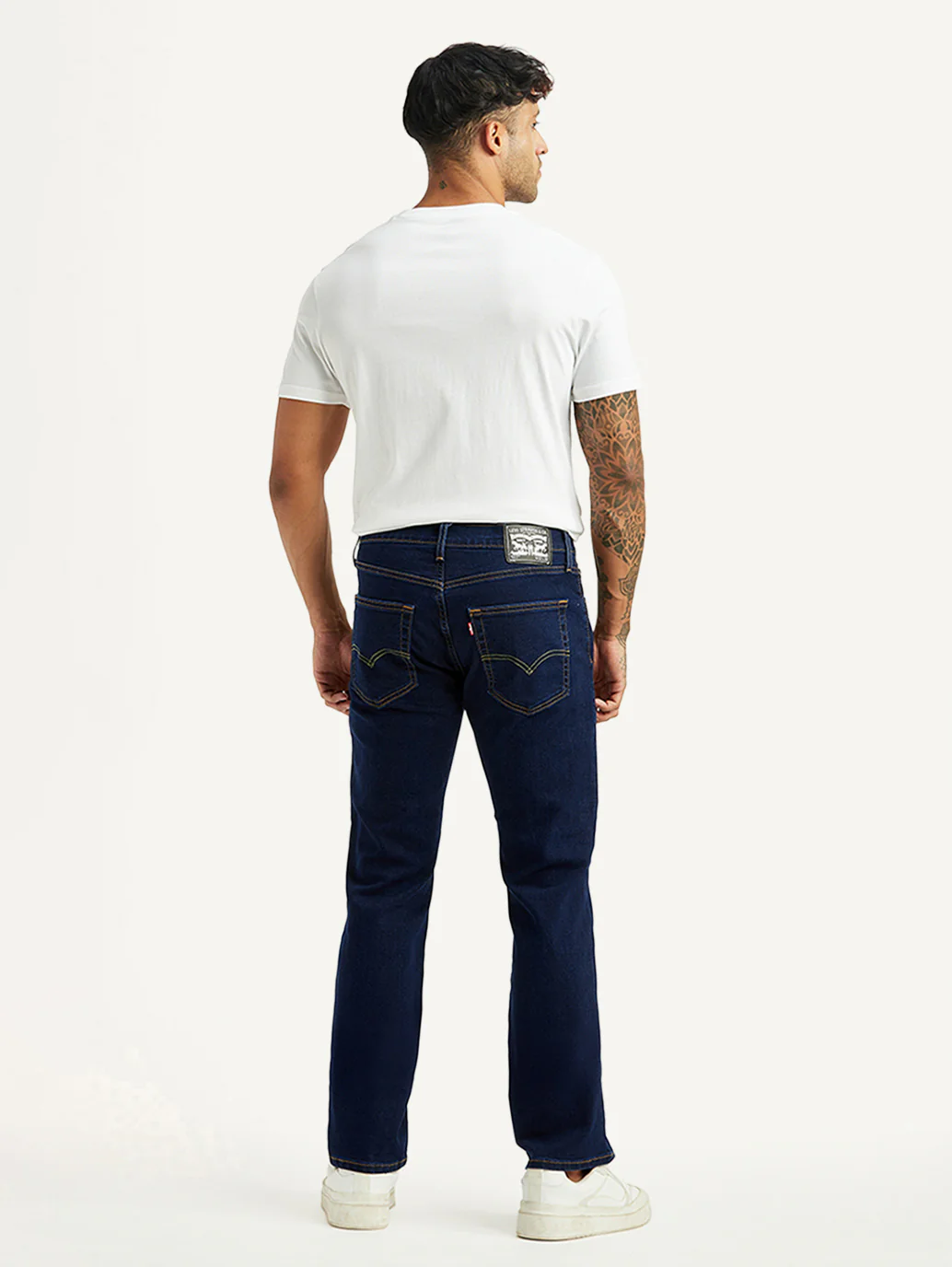 Men's 527 Dark Indigo Bootcut Mid Rise Jeans - Image 2
