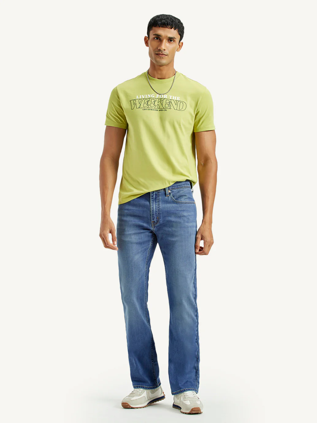 Men's 527 Light Indigo Bootcut Fit Mid Rise Jeans