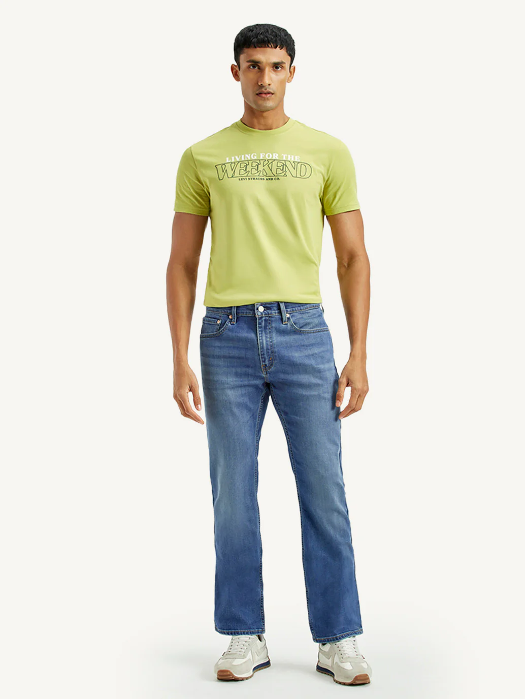Men's 527 Light Indigo Bootcut Fit Mid Rise Jeans - Image 7