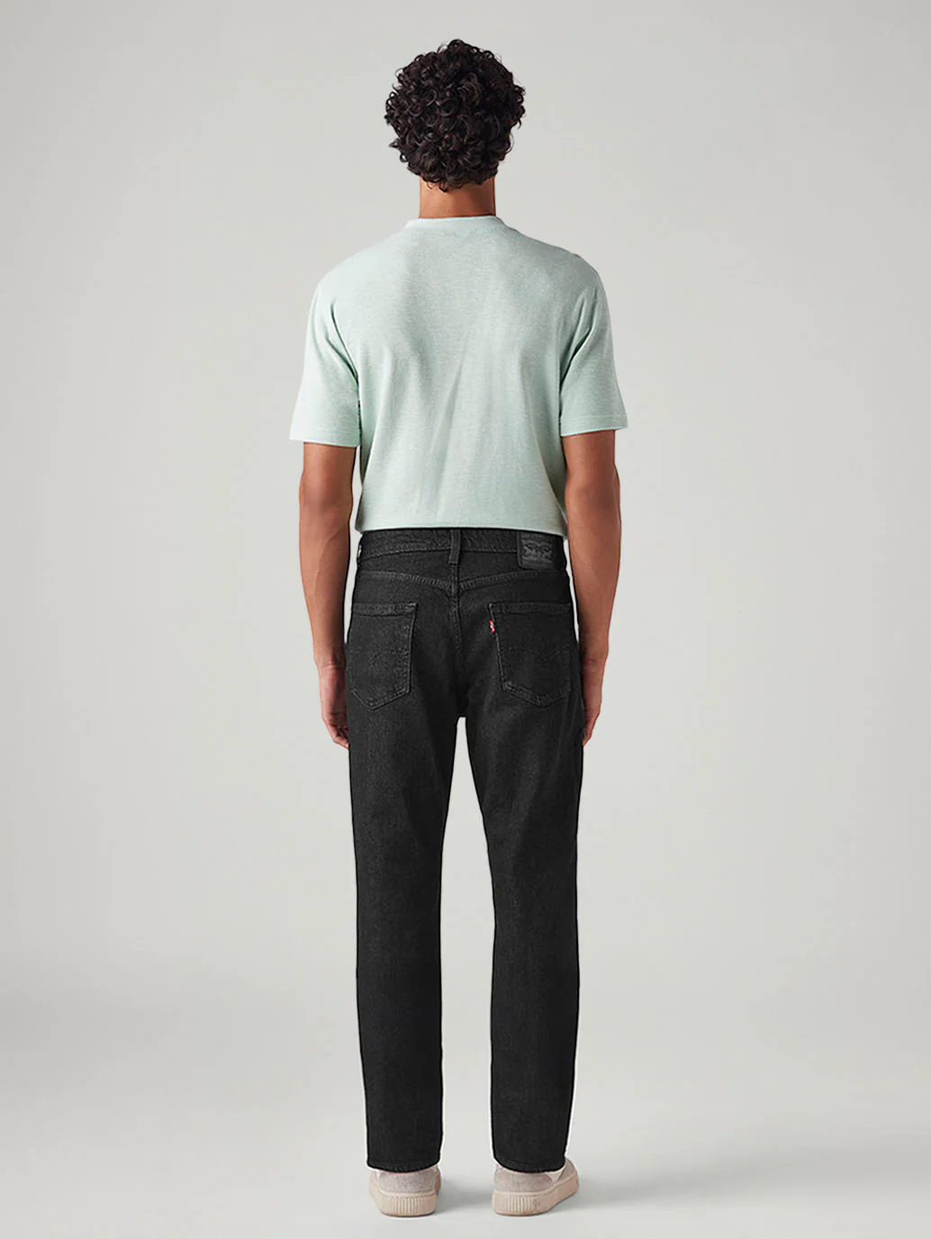 Men's 541 Black Tapered Fit Mid Rise Jeans - Image 4